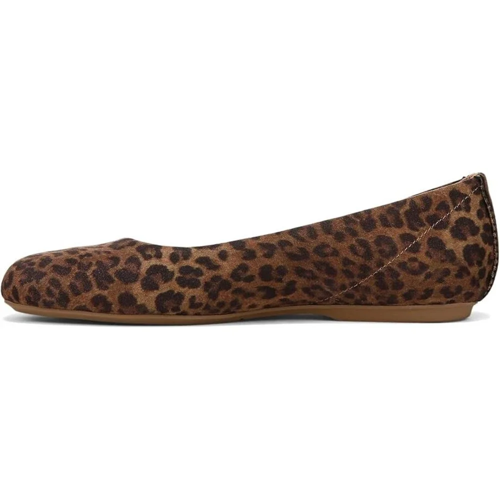 Dr. Scholl's Wexley I0564F6207 Ballet Flat Women's 9 Brown Leopard Slip On PQ456